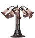 Meyda Lighting Lighting 24" High Stained Glass Pond Lily 10 Light Table Lamp