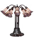 Meyda Lighting Lighting 24" High Stained Glass Pond Lily 10 Light Table Lamp