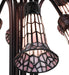 Meyda Lighting Lighting 24" High Stained Glass Pond Lily 10 Light Table Lamp