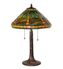 Meyda Lighting Lighting 24" High Tiffany Dragonfly Table Lamp