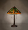 Meyda Lighting Lighting 24" High Tiffany Dragonfly Table Lamp