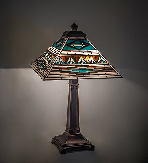 Meyda Lighting Lighting 24" High Valencia Mission Table Lamp