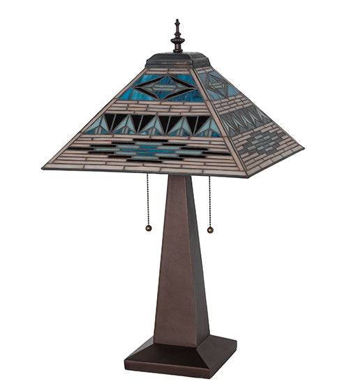 Meyda Lighting Lighting 24" High Valencia Mission Table Lamp