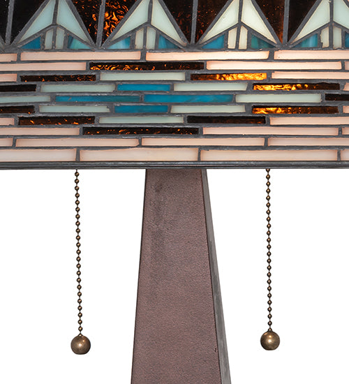 Meyda Lighting Lighting 24" High Valencia Mission Table Lamp