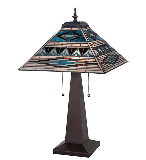 Meyda Lighting Lighting 24" High Valencia Mission Table Lamp