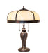 Meyda Lighting Lighting 25" High Arts & Crafts Dome Table Lamp