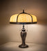 Meyda Lighting Lighting 25" High Arts & Crafts Dome Table Lamp