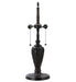 Meyda Lighting Lighting 25" High Diamond & Jewel Recurve Table Lamp