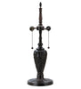 Meyda Lighting Lighting 25" High Diamond & Jewel Recurve Table Lamp