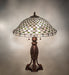Meyda Lighting Lighting 25" High Diamond & Jewel Table Lamp