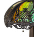 Meyda Lighting Lighting 25" High Lattice Filigree Table Lamp