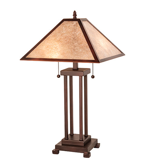 Meyda Lighting Lighting 25" High Mission Prime Table Lamp