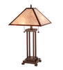 Meyda Lighting Lighting 25" High Mission Prime Table Lamp
