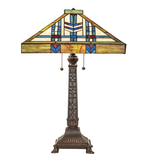 Meyda Lighting Lighting 25" High Prairie Wheat Table Lamp