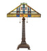 Meyda Lighting Lighting 25" High Prairie Wheat Table Lamp