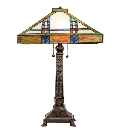 Meyda Lighting Lighting 25" High Prairie Wheat Table Lamp