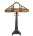 Meyda Lighting Lighting 25" High Prairie Wheat Table Lamp
