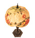 Meyda Lighting Lighting 25" High Puffy Butterfly & Flowers Table Lamp
