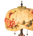 Meyda Lighting Lighting 25" High Puffy Butterfly & Flowers Table Lamp