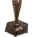 Meyda Lighting Lighting 25" High Puffy Butterfly & Flowers Table Lamp