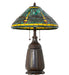 Meyda Lighting Lighting 25" High Tiffany Dragonfly Table Lamp
