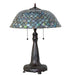 Meyda Lighting Lighting 25" High Tiffany Fishscale Table Lamp