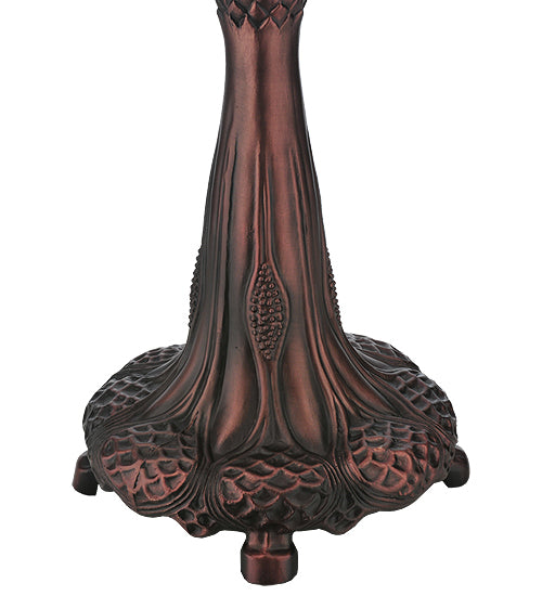Meyda Lighting Lighting 25" High Tiffany Fishscale Table Lamp