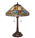 Meyda Lighting Lighting 25" High Tiffany Floral Table Lamp