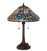 Meyda Lighting Lighting 25" High Tiffany Floral Table Lamp