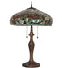 Meyda Lighting Lighting 25" High Tiffany Peony Table Lamp
