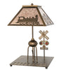 Meyda Lighting Lighting 25" High Train Table Lamp