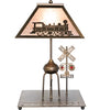 Meyda Lighting Lighting 25" High Train Table Lamp