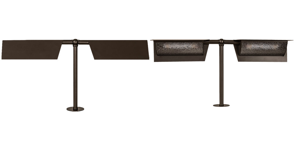 Meyda Lighting Lighting 25" Wide Exeter 2 Light Banker's Lamp