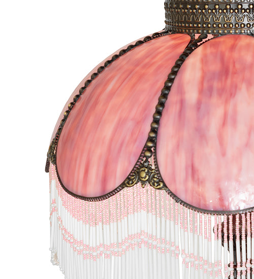 Meyda Lighting Lighting 26" High Anabelle Fringed Table Lamp