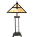 Meyda Lighting Lighting 26" High Cross Mission Table Lamp