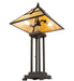 Meyda Lighting Lighting 26" High Cross Mission Table Lamp