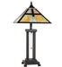 Meyda Lighting Lighting 26" High Cross Mission Table Lamp