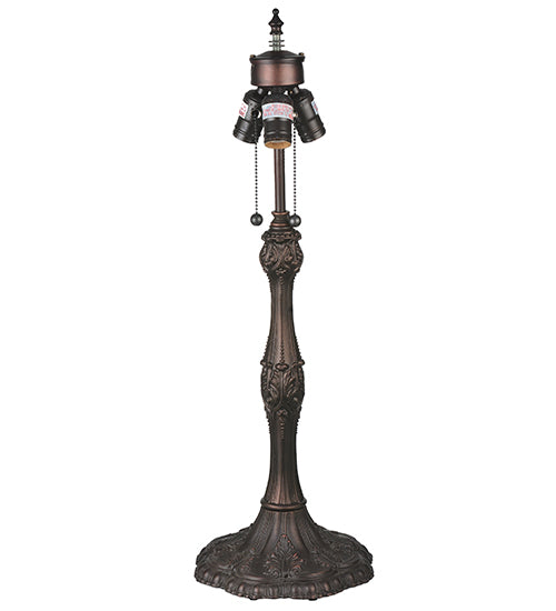 Meyda Lighting Lighting 26" High Diamond & Jewel Recurve Table Lamp