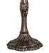 Meyda Lighting Lighting 26" High Diamond & Jewel Recurve Table Lamp
