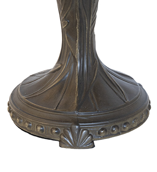 Meyda Lighting Lighting 26" High Duffner & Kimberly Shell & Diamond Table Lamp