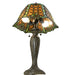 Meyda Lighting Lighting 26" High Duffner & Kimberly Shell & Diamond Table Lamp
