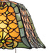 Meyda Lighting Lighting 26" High Duffner & Kimberly Shell & Diamond Table Lamp