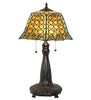 Meyda Lighting Lighting 26" High Duffner & Kimberly Shell & Diamond Table Lamp