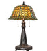 Meyda Lighting Lighting 26" High Duffner & Kimberly Shell & Diamond Table Lamp