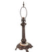 Meyda Lighting Lighting 26" High Fabric & Fringe Pink Pontiff Accent Lamp