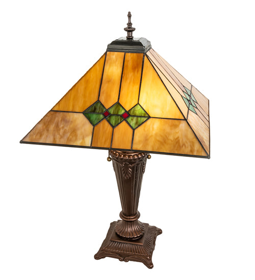 Meyda Lighting Lighting 26" High Martini Mission Table Lamp