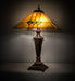 Meyda Lighting Lighting 26" High Martini Mission Table Lamp