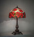 Meyda Lighting Lighting 26" High Poinsettia Table Lamp