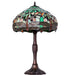 Meyda Lighting Lighting 26" High Tiffany Hanginghead Dragonfly Table Lamp