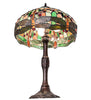 Meyda Lighting Lighting 26" High Tiffany Hanginghead Dragonfly Table Lamp